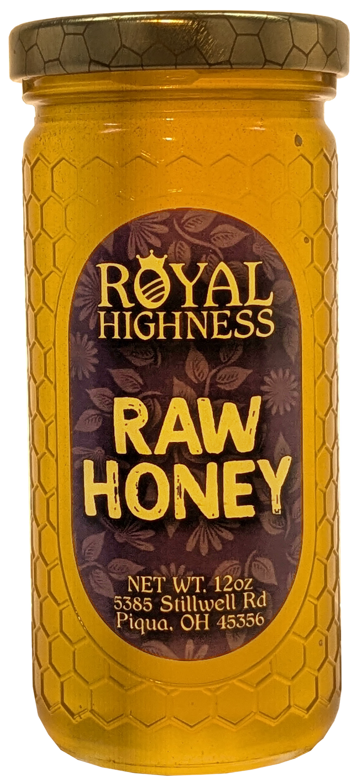 12oz Honey Jar 12oz Glass Honey Jar